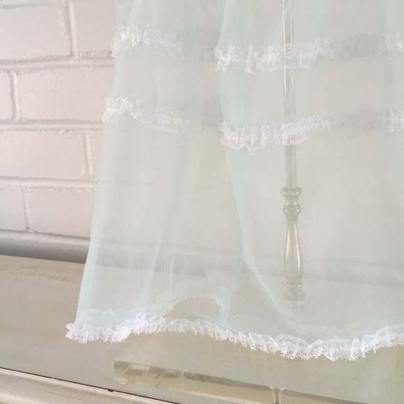 girls sheer classic vintage antique skirt slip petticoat size 4T - Picture 4 of 8